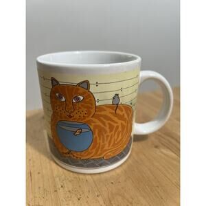 Taylor & Ng Designed "Kitty Katfish"Mouse Mug Design 1981 San Francisco